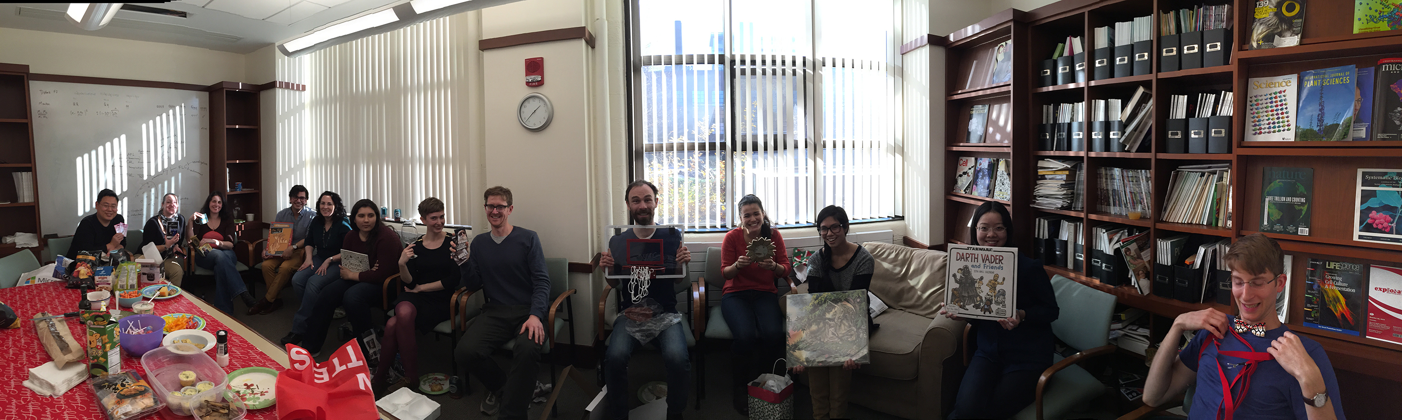 Kramer Lab holiday party 2015