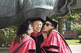Elena Kramer, George Chiang and Anji Ballerini