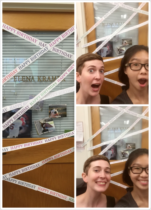Birthday hijinks