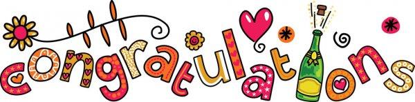 Congratulations banner
