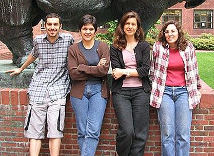 Kramer Lab Group Photo, summer 2002